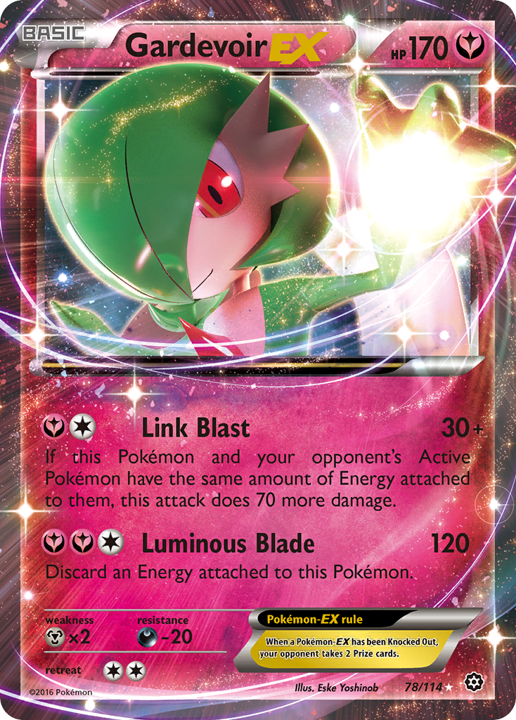 Gardevoir EX (78/114) [XY: Steam Siege] | Play N Trade Winnipeg