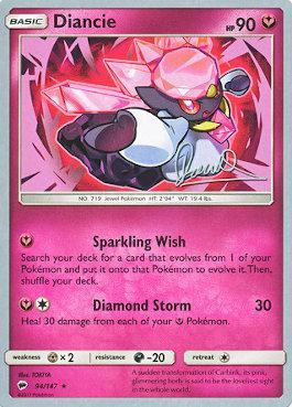 Diancie (94/147) (Infinite Force - Diego Cassiraga) [World Championships 2017] | Play N Trade Winnipeg