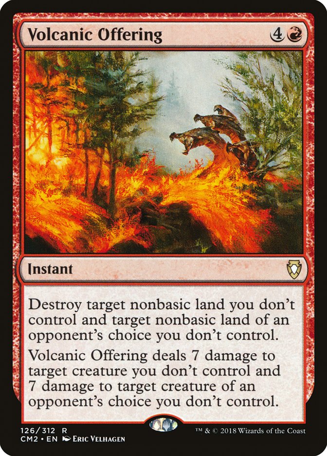 Volcanic Offering [Commander Anthology Volume II] | Play N Trade Winnipeg