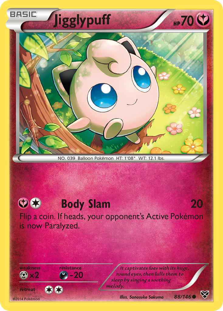 Jigglypuff (88/146) [XY: Base Set] | Play N Trade Winnipeg