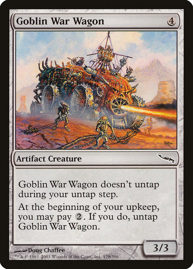 Goblin War Wagon [Mirrodin] | Play N Trade Winnipeg