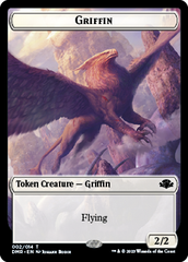 Zombie // Griffin Double-Sided Token [Dominaria Remastered Tokens] | Play N Trade Winnipeg