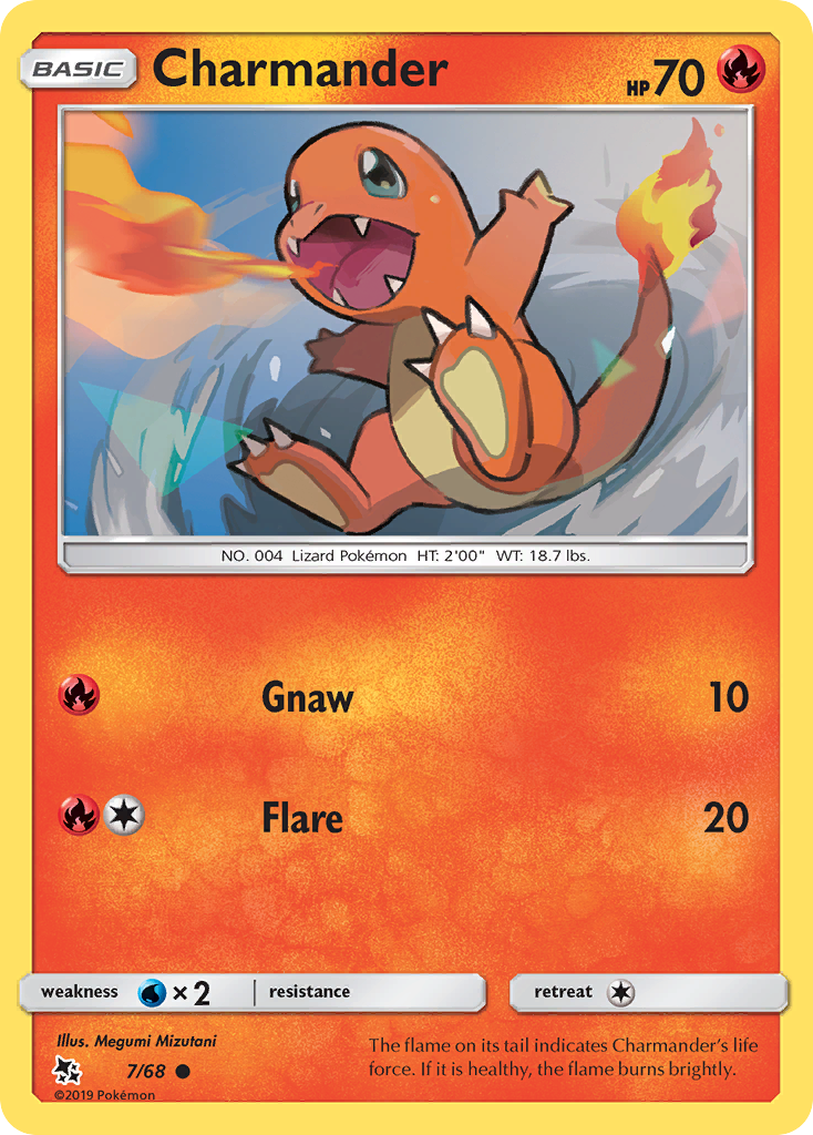 Charmander (7/68) [Sun & Moon: Hidden Fates] | Play N Trade Winnipeg