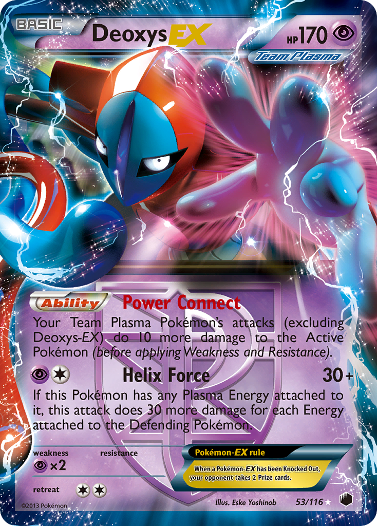 Deoxys EX (53/116) [Black & White: Plasma Freeze] | Play N Trade Winnipeg