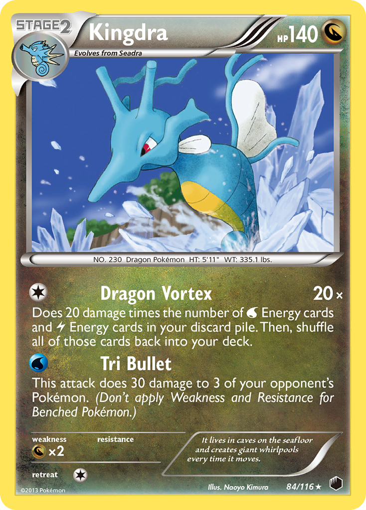 Kingdra (84/116) [Black & White: Plasma Freeze] | Play N Trade Winnipeg