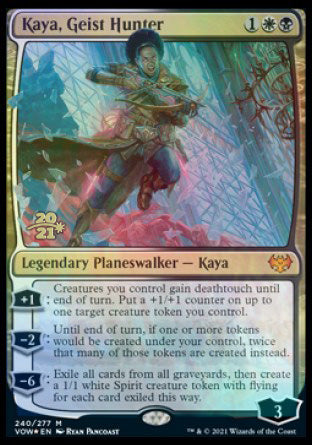 Kaya, Geist Hunter [Innistrad: Crimson Vow Prerelease Promos] | Play N Trade Winnipeg