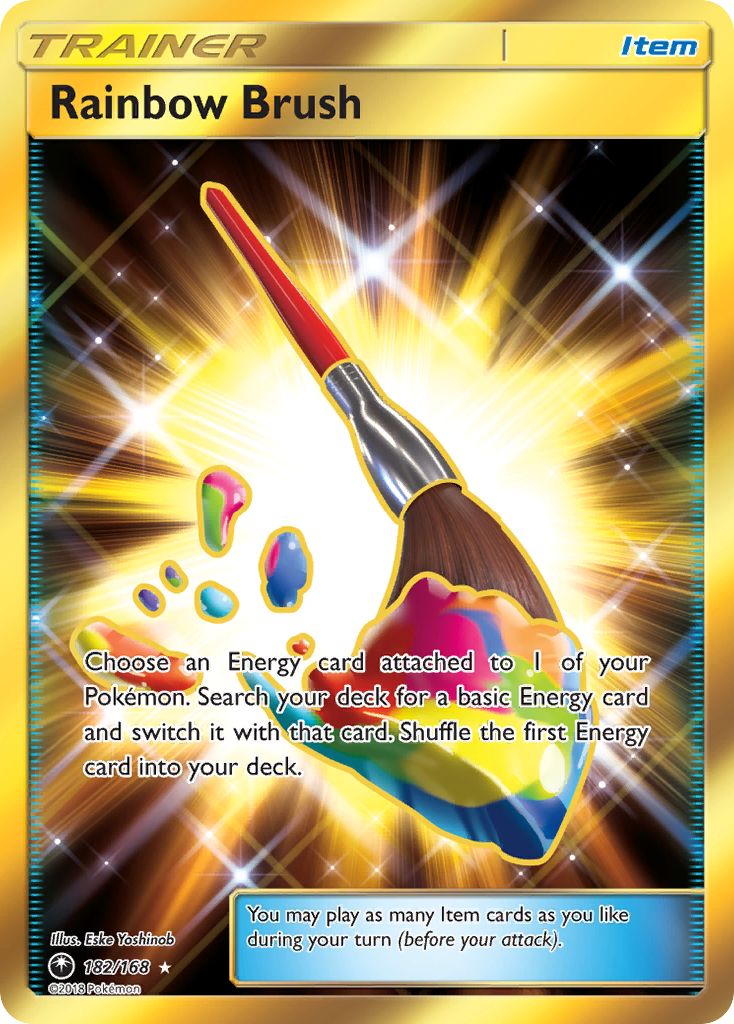 Rainbow Brush (182/168) [Sun & Moon: Celestial Storm] | Play N Trade Winnipeg