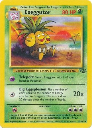 Exeggutor (35/64) [Jungle Unlimited] | Play N Trade Winnipeg