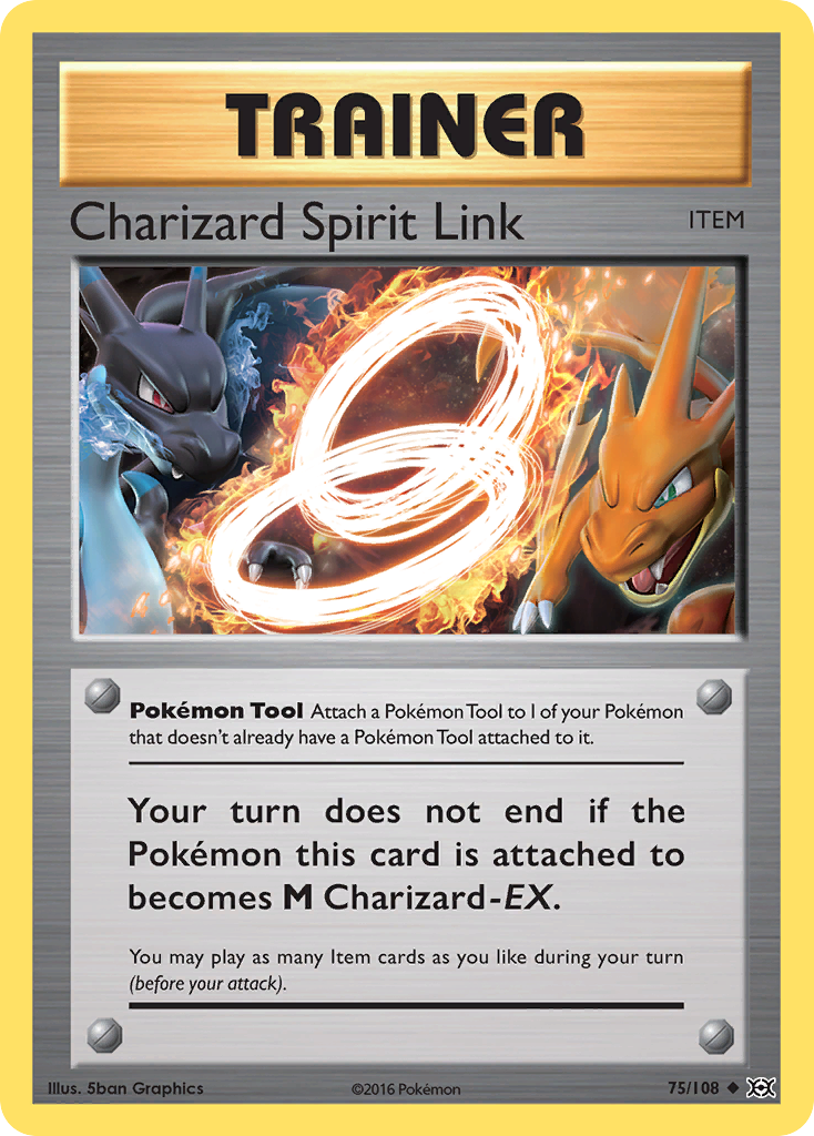Charizard Spirit Link (75/108) [XY: Evolutions] | Play N Trade Winnipeg