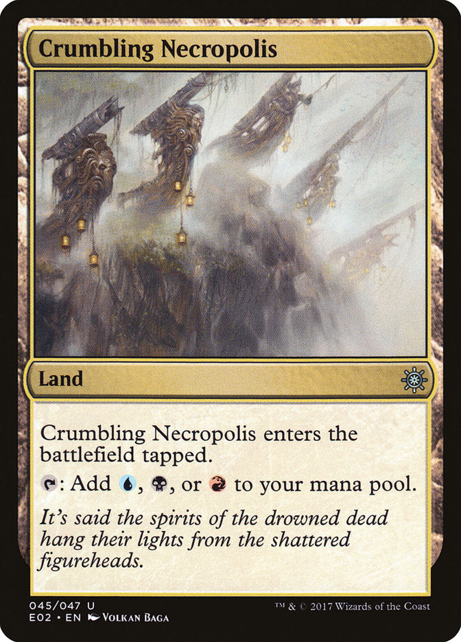 Crumbling Necropolis [Explorers of Ixalan] | Play N Trade Winnipeg