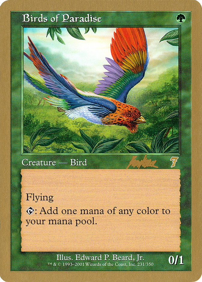 Birds of Paradise (Brian Kibler) [World Championship Decks 2002] | Play N Trade Winnipeg