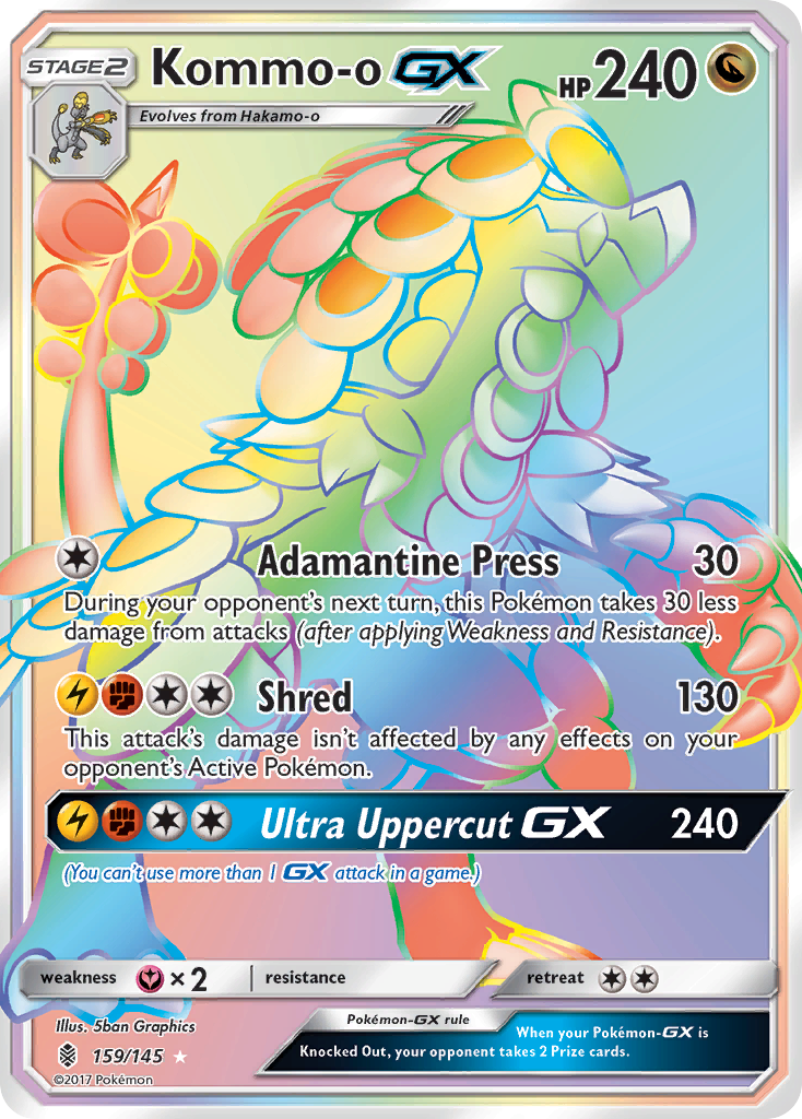 Kommo-o GX (159/145) [Sun & Moon: Guardians Rising] | Play N Trade Winnipeg