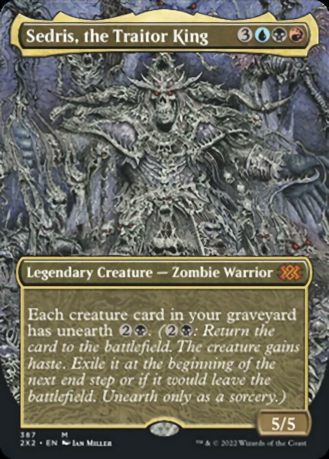 Sedris, the Traitor King (Borderless Alternate Art) [Double Masters 2022] | Play N Trade Winnipeg