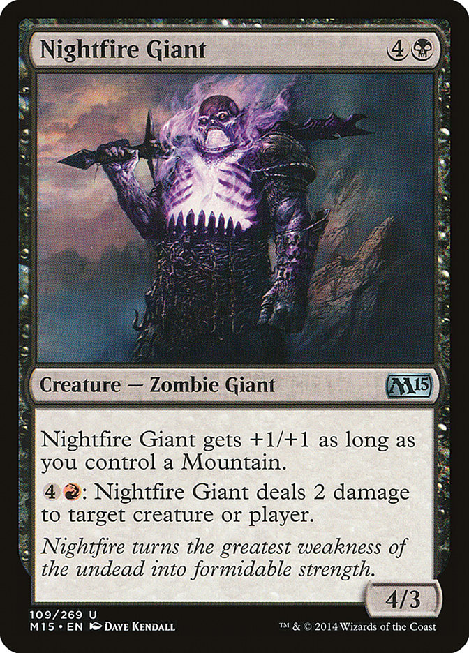 Nightfire Giant [Magic 2015] | Play N Trade Winnipeg