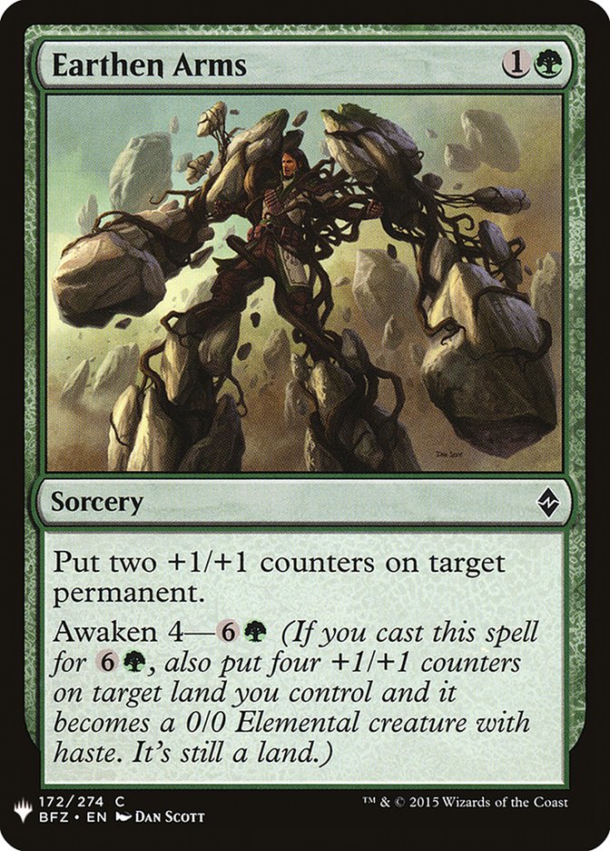 Earthen Arms [Mystery Booster] | Play N Trade Winnipeg