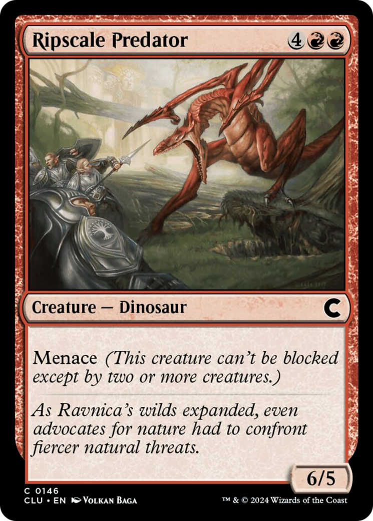 Ripscale Predator [Ravnica: Clue Edition] | Play N Trade Winnipeg