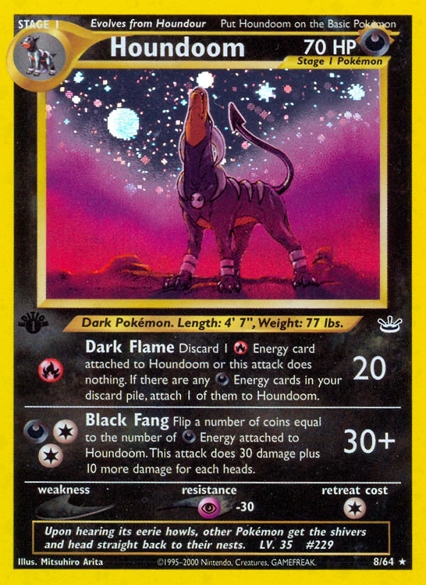 Houndoom (8/64) [Neo Revelation 1st Edition] | Play N Trade Winnipeg