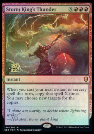 Storm King's Thunder [Commander Legends: Battle for Baldur's Gate Prerelease Promos] | Play N Trade Winnipeg