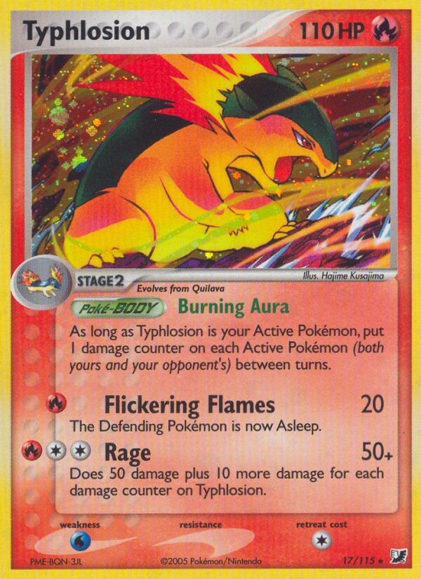 Typhlosion (17/115) [EX: Unseen Forces] | Play N Trade Winnipeg