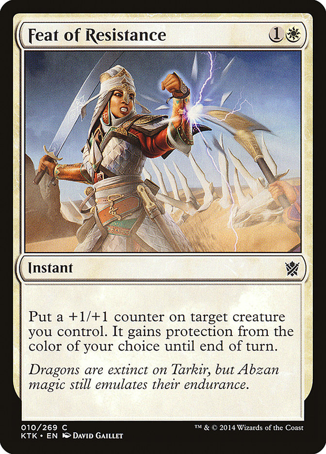 Feat of Resistance [Khans of Tarkir] | Play N Trade Winnipeg