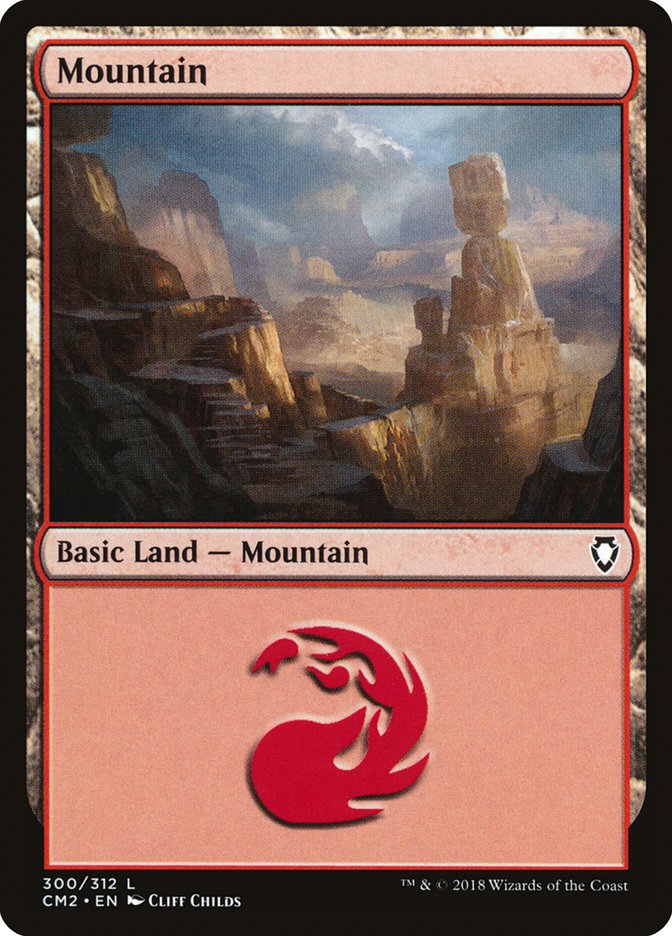 Mountain (300) [Commander Anthology Volume II] | Play N Trade Winnipeg