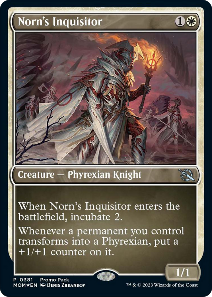 Norn's Inquisitor (Promo Pack) [March of the Machine Promos] | Play N Trade Winnipeg