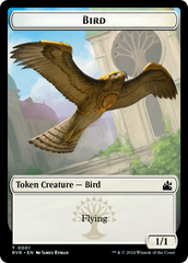 Bird // Angel (0003) Double-Sided Token [Ravnica Remastered Tokens] | Play N Trade Winnipeg