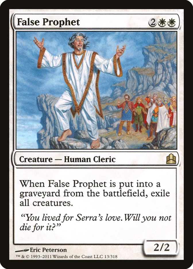 False Prophet [Commander 2011] | Play N Trade Winnipeg