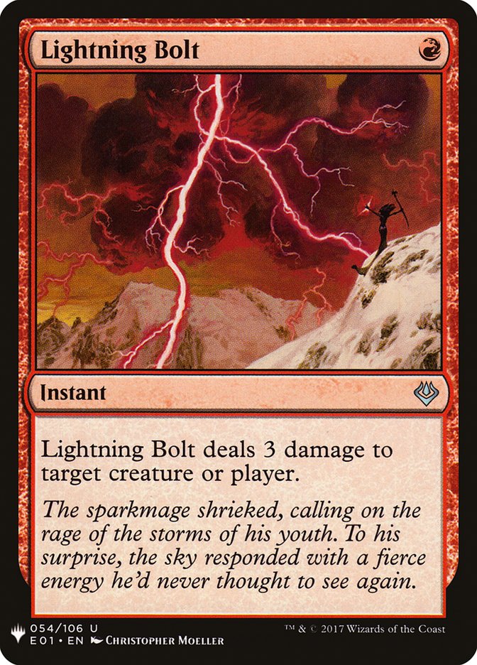 Lightning Bolt [Mystery Booster] | Play N Trade Winnipeg