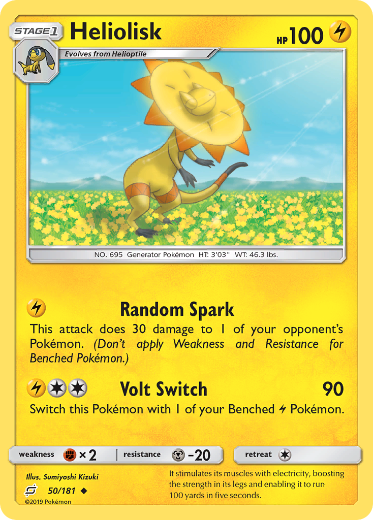 Heliolisk (50/181) [Sun & Moon: Team Up] | Play N Trade Winnipeg