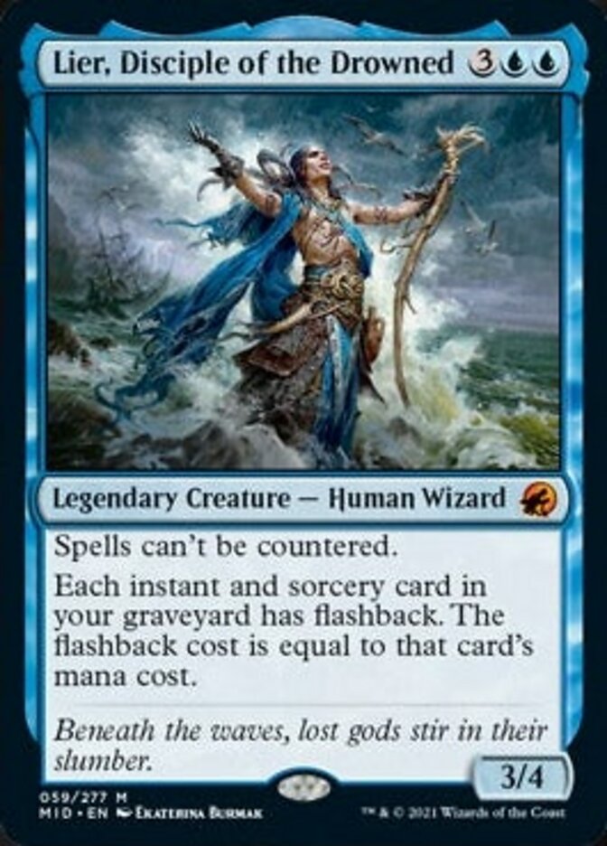 Lier, Disciple of the Drowned [Innistrad: Midnight Hunt] | Play N Trade Winnipeg