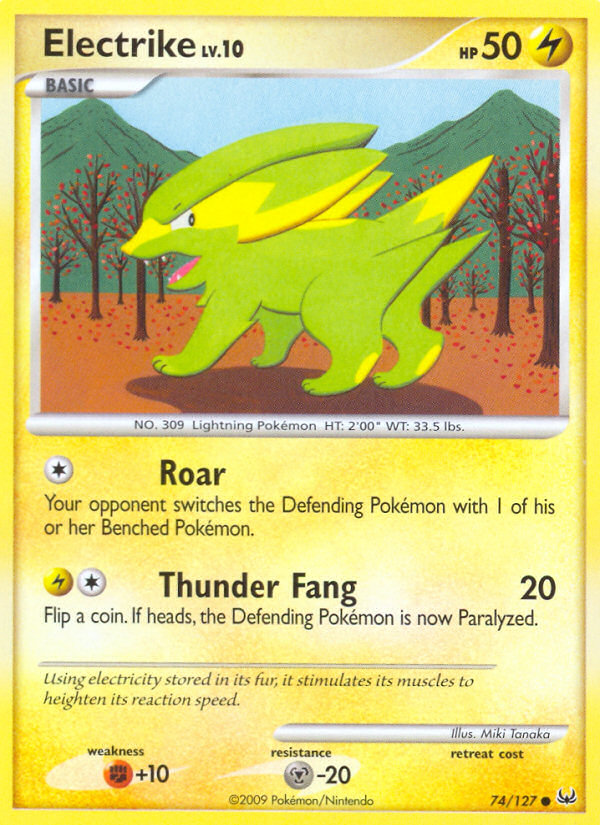 Electrike (74/127) [Platinum: Base Set] | Play N Trade Winnipeg