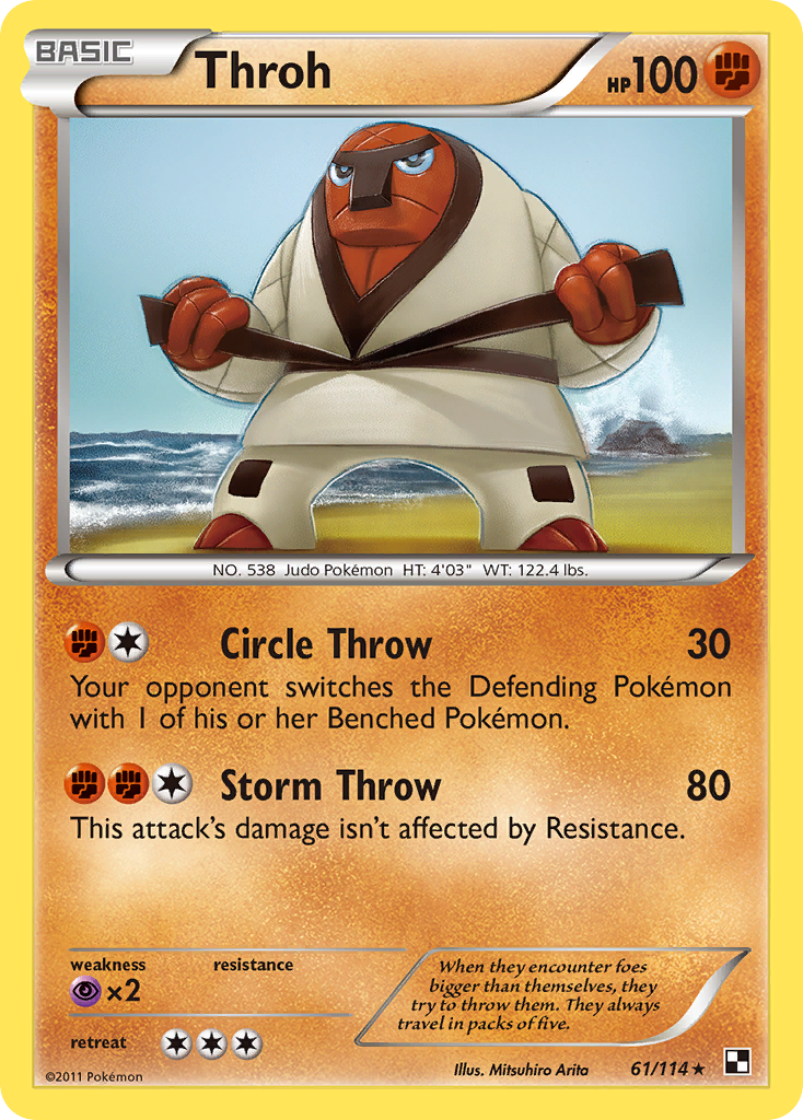 Throh (61/114) [Black & White: Base Set] | Play N Trade Winnipeg