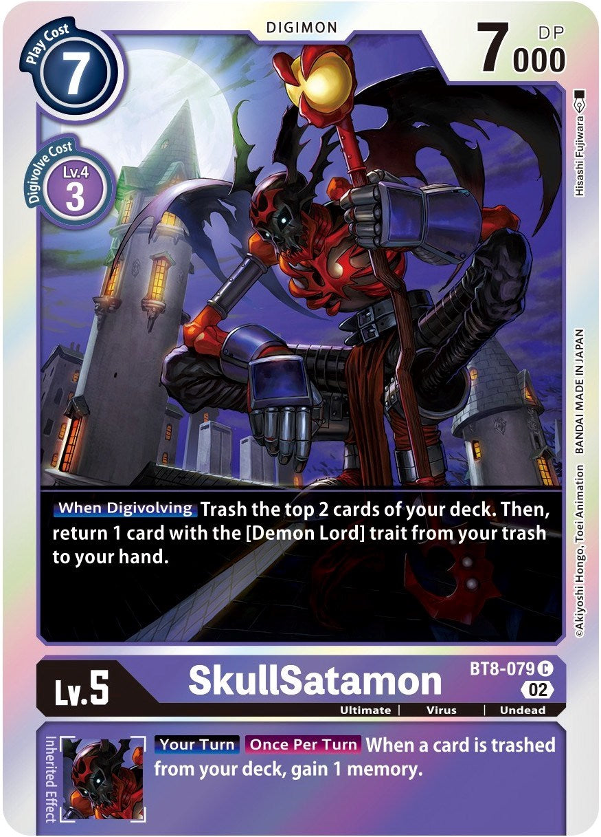 SkullSatamon [BT8-079] (Alternate Art) [Starter Deck: Beelzemon Advanced Deck Set] | Play N Trade Winnipeg