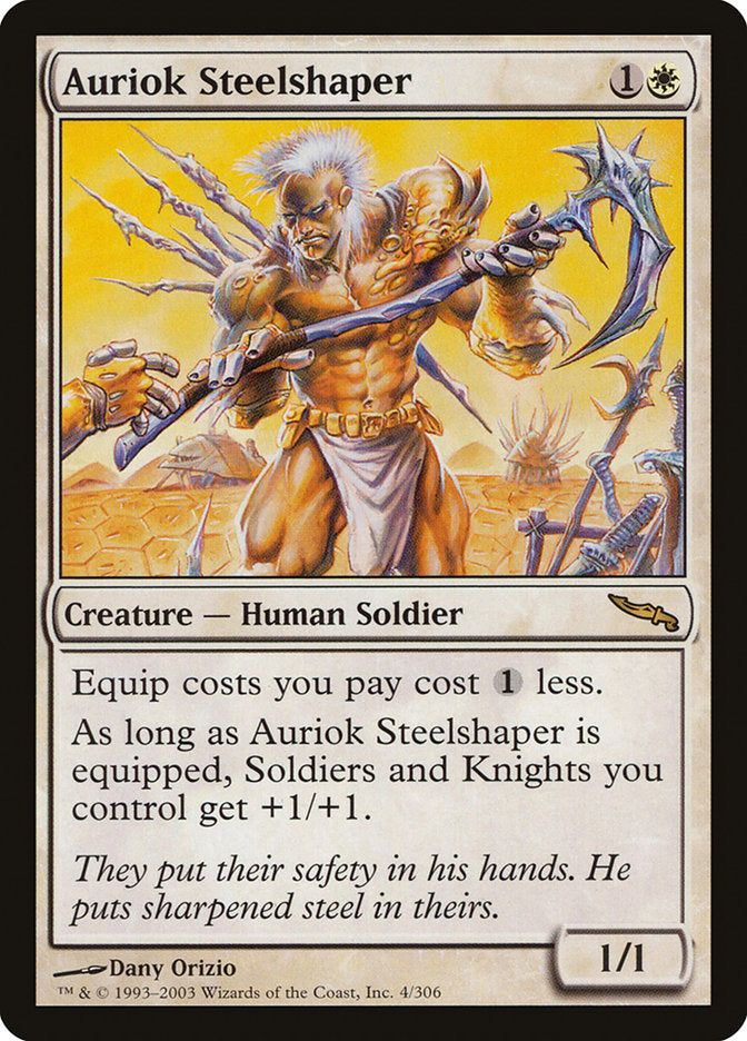 Auriok Steelshaper [Mirrodin] | Play N Trade Winnipeg