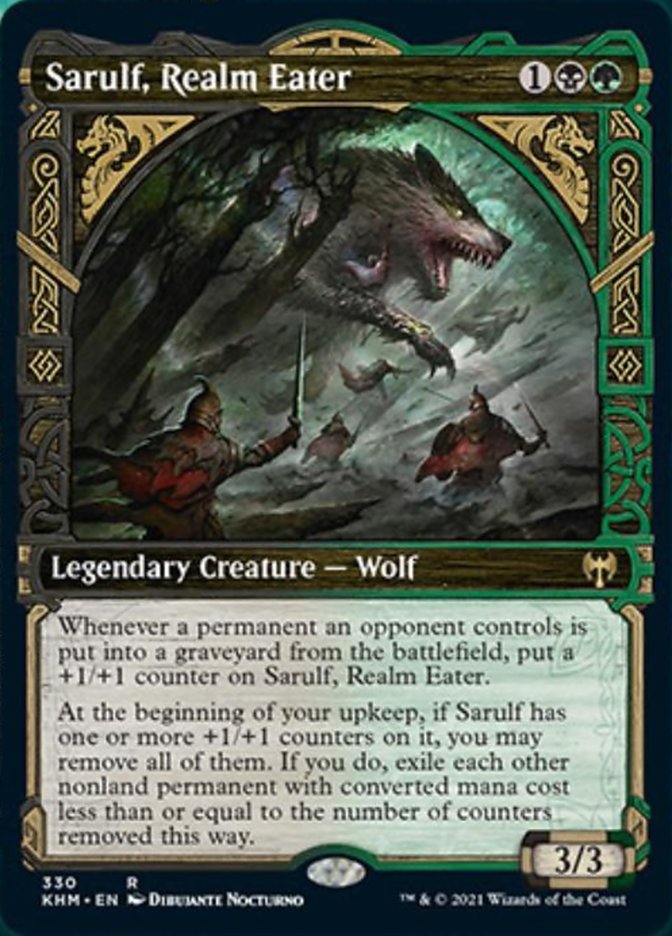 Sarulf, Realm Eater (Showcase) [Kaldheim] | Play N Trade Winnipeg