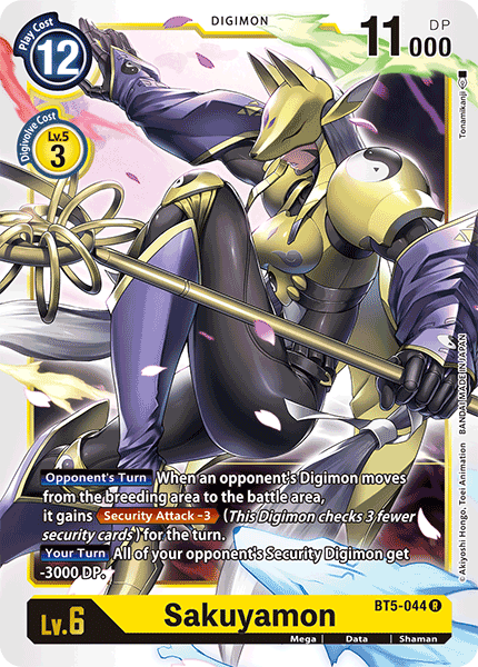 Sakuyamon [BT5-044] [Battle of Omni] | Play N Trade Winnipeg