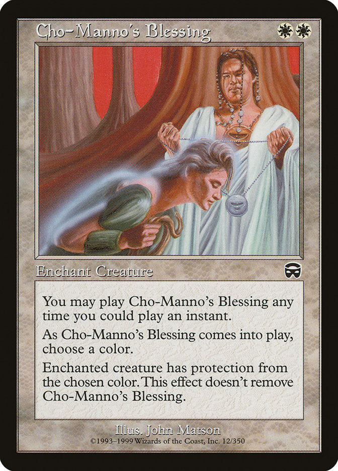 Cho-Manno's Blessing [Mercadian Masques] | Play N Trade Winnipeg