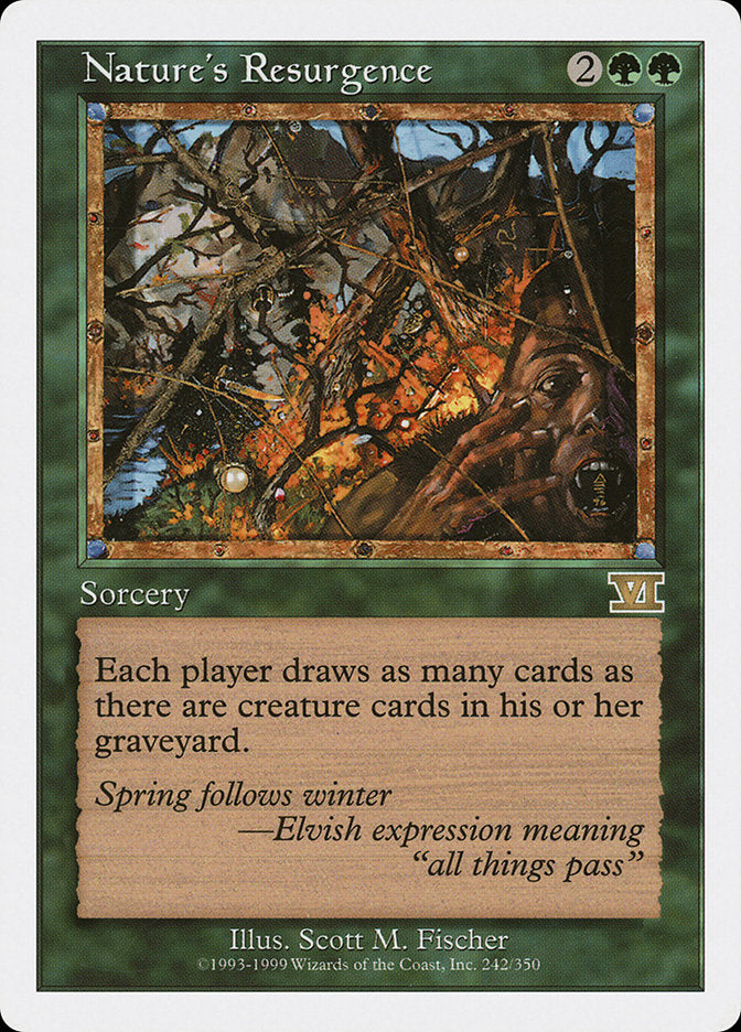 Nature's Resurgence [Classic Sixth Edition] | Play N Trade Winnipeg