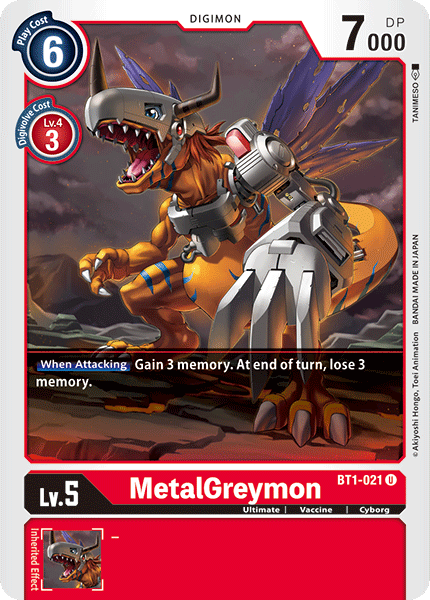 MetalGreymon [BT1-021] [Release Special Booster Ver.1.0] | Play N Trade Winnipeg