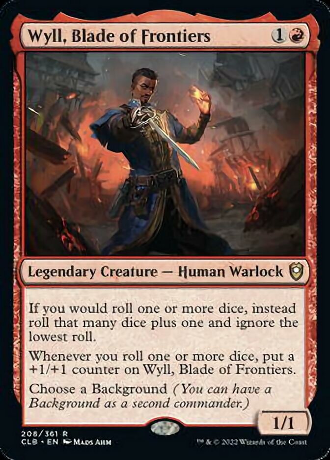 Wyll, Blade of Frontiers [Commander Legends: Battle for Baldur's Gate] | Play N Trade Winnipeg