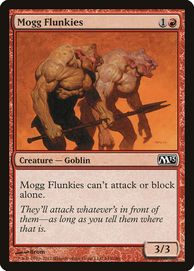 Mogg Flunkies [Magic 2013] | Play N Trade Winnipeg