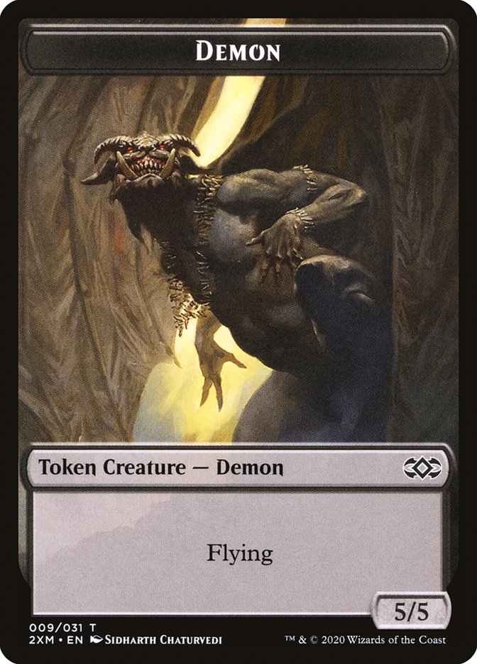 Demon [Double Masters Tokens] | Play N Trade Winnipeg