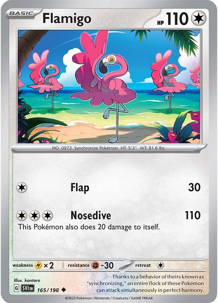 Flamigo (165/198) [Scarlet & Violet: Base Set] | Play N Trade Winnipeg