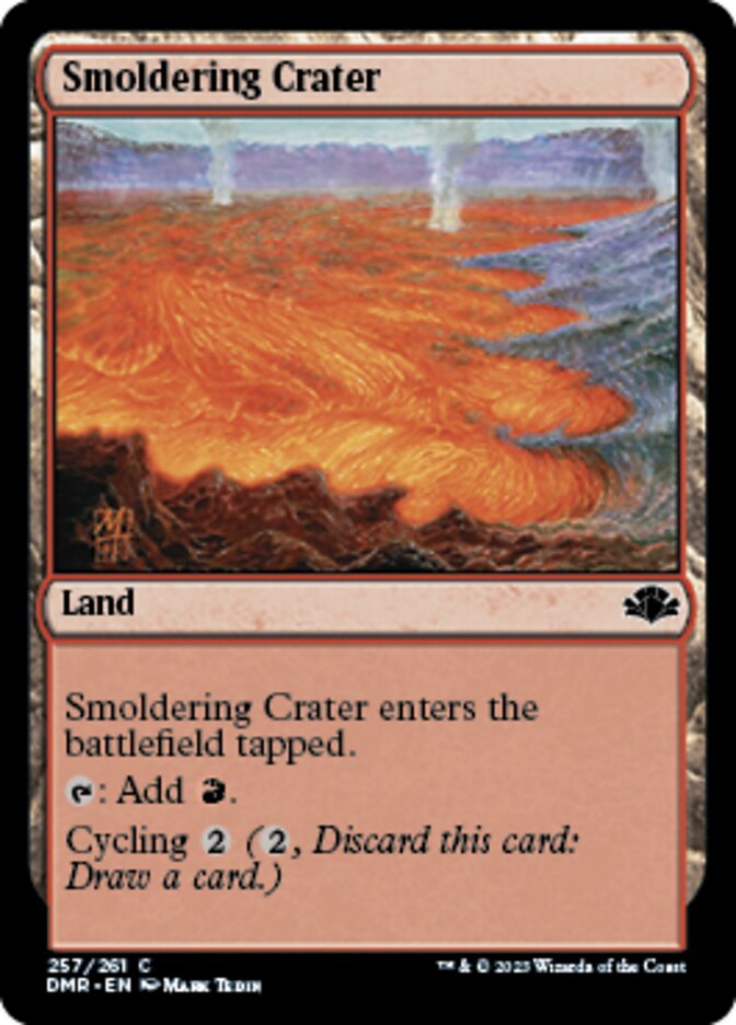 Smoldering Crater [Dominaria Remastered] | Play N Trade Winnipeg