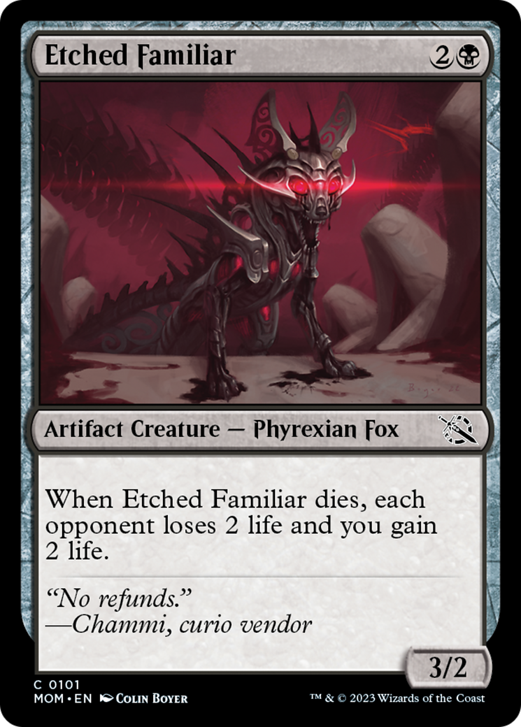 Etched Familiar [March of the Machine] | Play N Trade Winnipeg