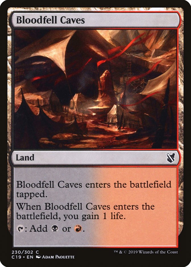 Bloodfell Caves [Commander 2019] | Play N Trade Winnipeg