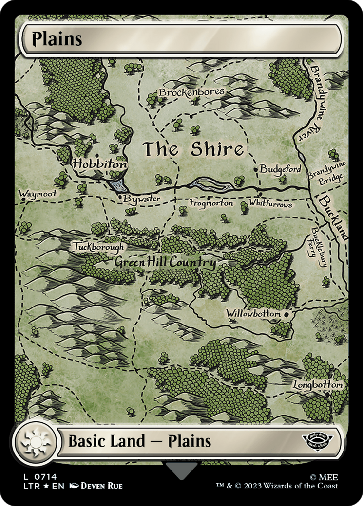Plains (0714) (Surge Foil) [The Lord of the Rings: Tales of Middle-Earth] | Play N Trade Winnipeg