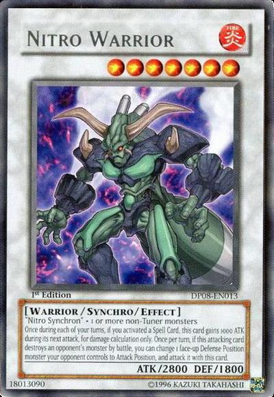 Nitro Warrior [DP08-EN013] Rare | Play N Trade Winnipeg