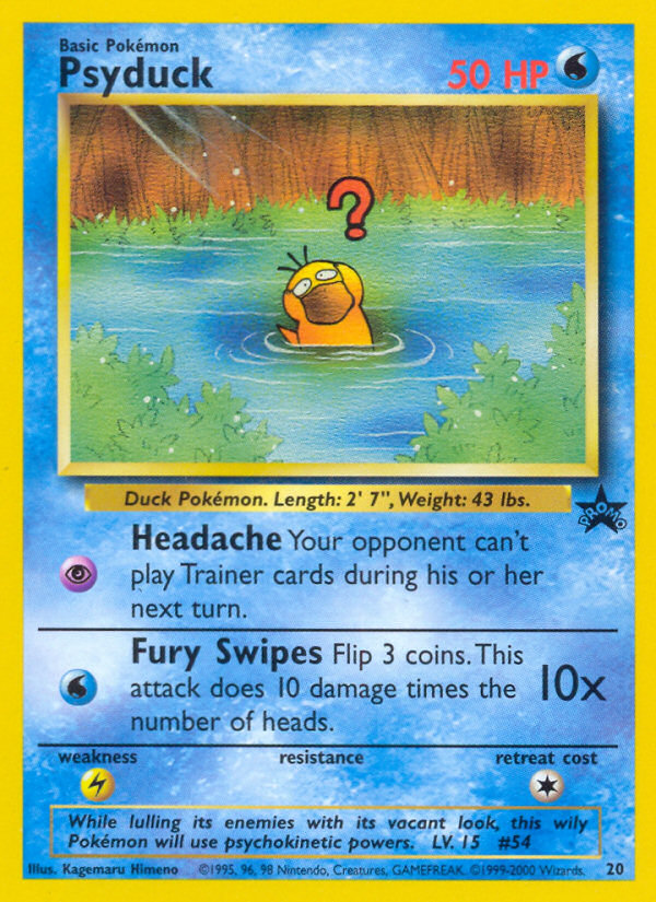 Psyduck (20) [Wizards of the Coast: Black Star Promos] | Play N Trade Winnipeg